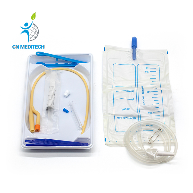 Kit de cathéter de Foley pour cathéters urinaires stériles jetables