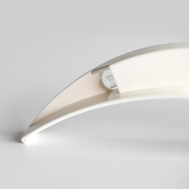 Lame de laryngoscope à fibre optique flexible en plastique jetable médical