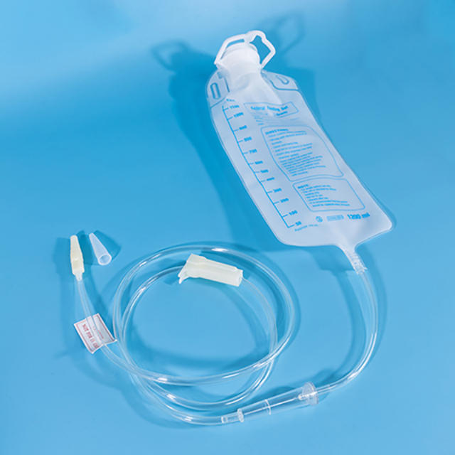 Sac d'alimentation 1200 ml EVA Sac de nutrition entérale jetable