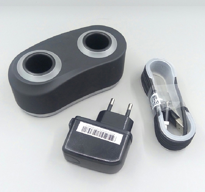 Ophtalmoscope direct médical portatif avec poignée rechargeable