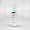 Seringue d'injection Luer Slip médicale jetable en trois parties avec aiguille