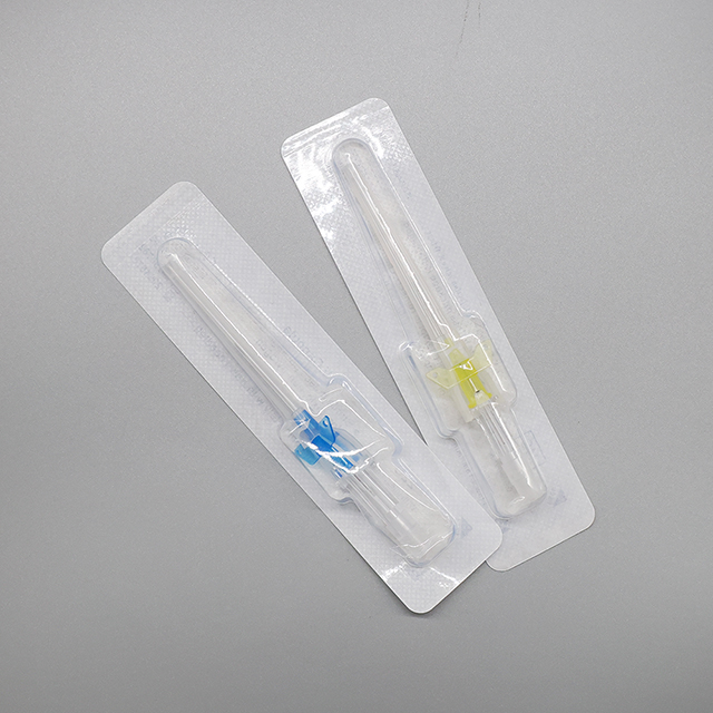 Canule intraveineuse médicale jetable IV avec ailes