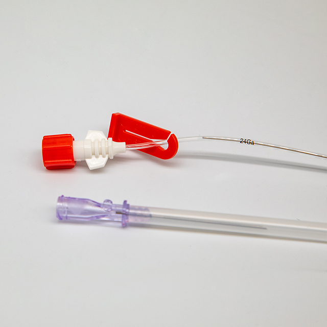 Ensemble de cathéter artériel d'anesthésie médicale à canule artérielle jetable avec tube d'extension