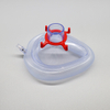 Masque d'anesthésie jetable de type clapet anti-retour en PVC