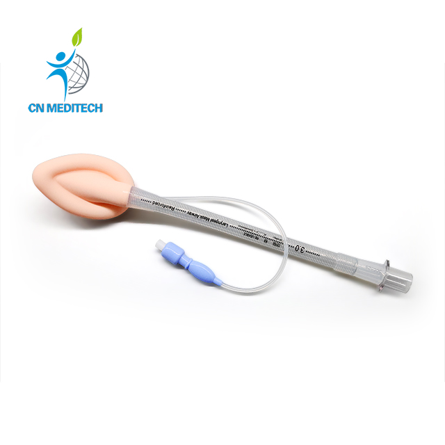 Masque laryngé réutilisable en silicone renforcé pour voies respiratoires
