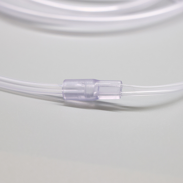 Tube de canule nasale à oxygène en PVC transparent médical jetable
