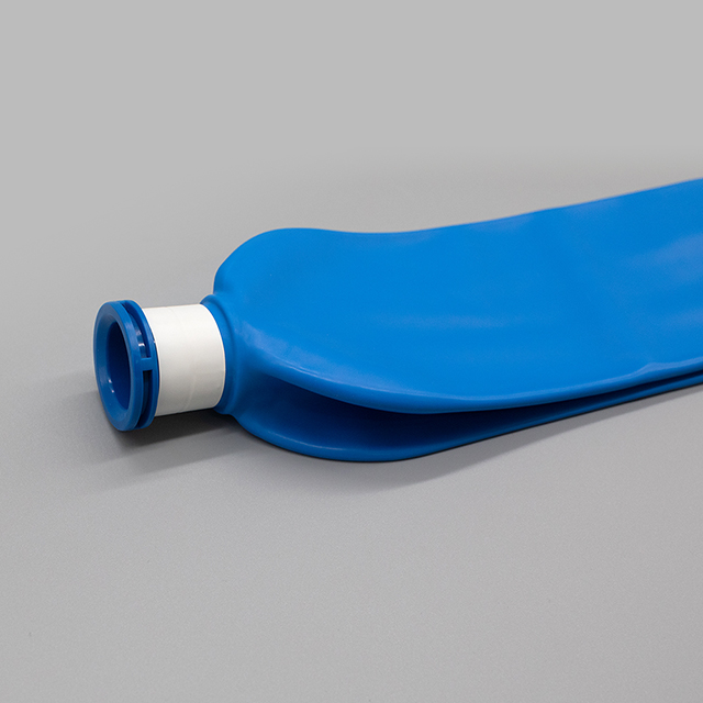 Sac respiratoire jetable en latex bleu, 0,5 L/1 L/2 L/3 L, à usage médical