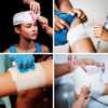 Rouleau de bandage de gaze pour pansement stérile médical