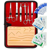 Kit de pratique de suture chirurgicale jetable Kit de suture stérile