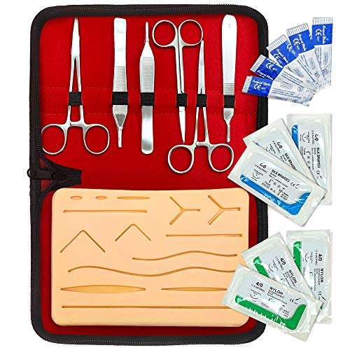 Kit de pratique de suture chirurgicale jetable Kit de suture stérile