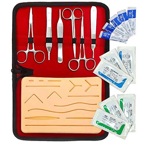 Kit de pratique de suture chirurgicale jetable Kit de suture stérile