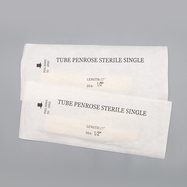 Tube de drainage Penrose stérile en latex jetable médical 