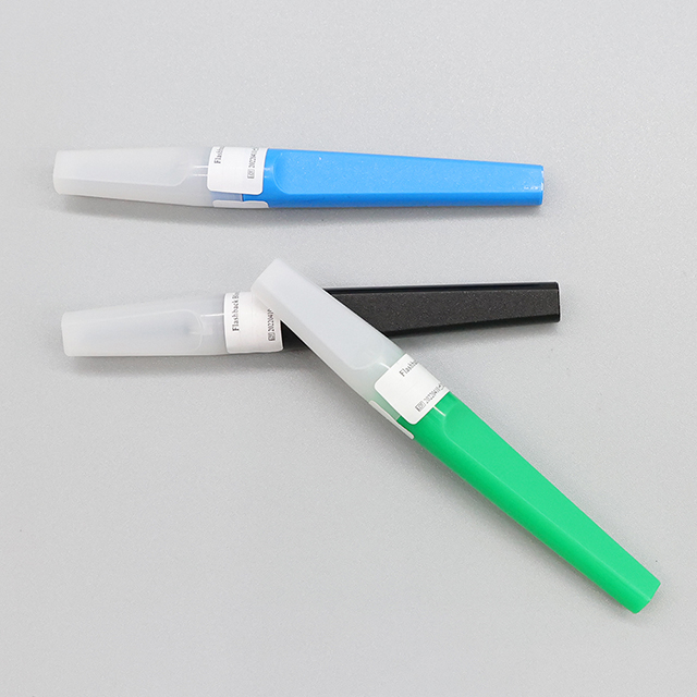 Aiguille de collecte d'échantillons de sang veineux de type stylo Flashback