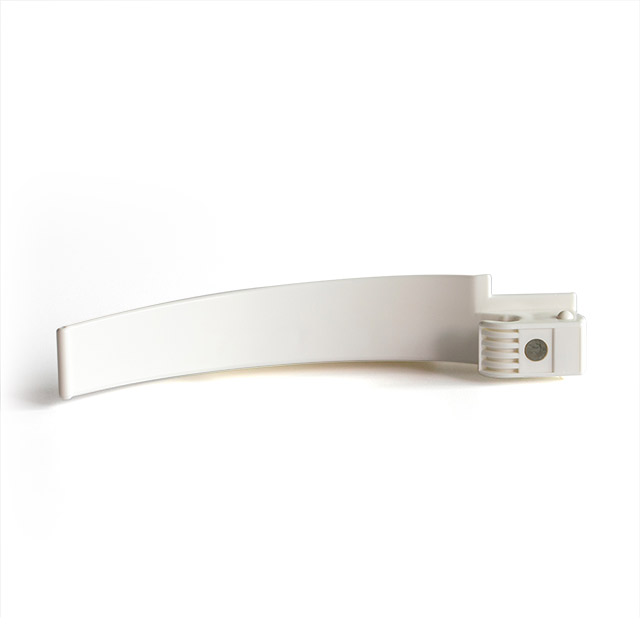 Lame de laryngoscope à fibre optique flexible en plastique jetable médical
