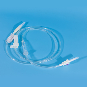 Ensemble d'alimentation en TPU pour tube d'alimentation entérale jetable à aiguille