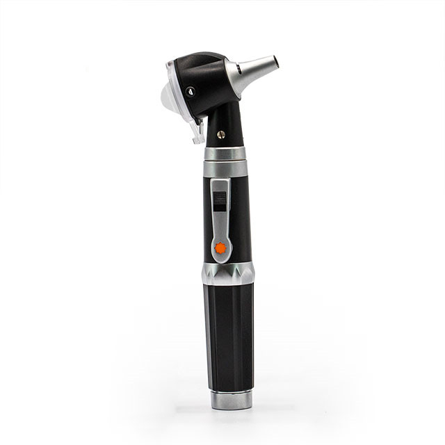 Otoscope à fibre optique portable à grande vue avec lumière LED