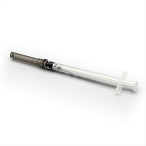 Seringue du0026#39;injection de vaccin en plastique jetable de 0,2 ml avec aiguille