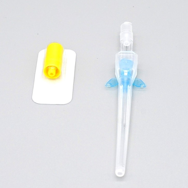 Canule intraveineuse IV médicale jetable avec des ailes pour lu0026#39;injection
