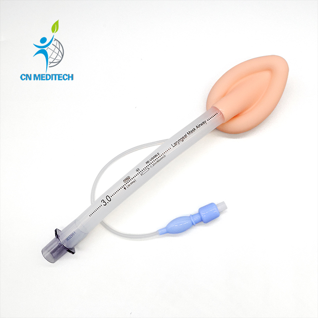 Voies respiratoires de masque laryngé en silicone réutilisable à étanchéité souple médicale