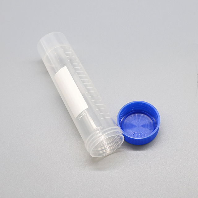Tube à centrifuger jetable à fond conique de laboratoire PP 10ml 15ml 50ml