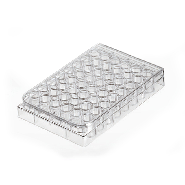 Tissu de plaques de PCR de plat de culture cellulaire de plat de 6/24/96 puits