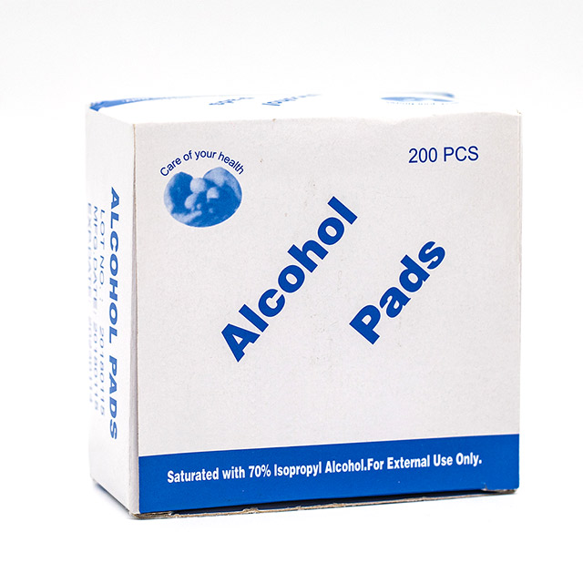 Tampons-écouvillons d'alcool stériles non tissés jetables, lingettes pour injections