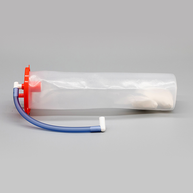 Sac de collecte de liquides de déchets médicaux, sac de doublure d'aspiration jetable
