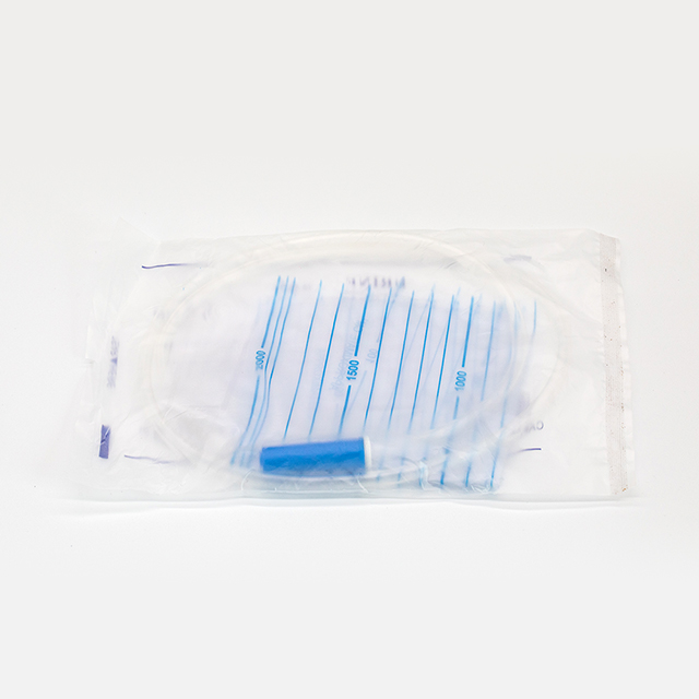 Sac de collecte d'urine adulte jetable sans sortie