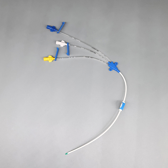 Cathéter CVC veineux central à lumière centrale médicale jetable simple/double/triple 
