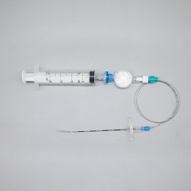 Kit de ponction d'urgence pour anesthésie, kit combiné péridural et rachidien