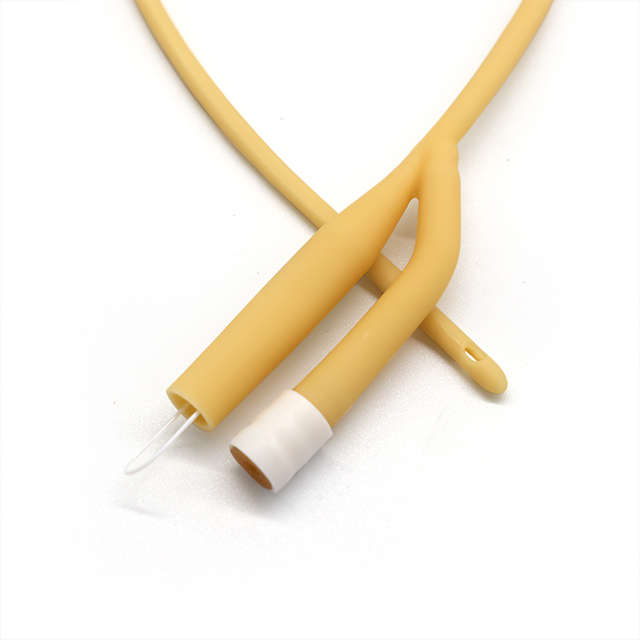 Cathéter d'urine de cathéter de Foley en latex à 2 voies jetables médicaux