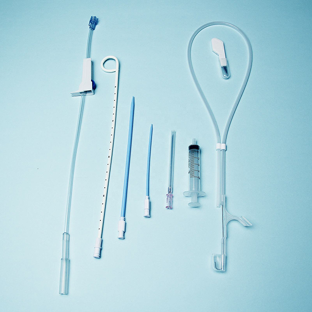 Kit de cathéter de drainage en queue de cochon pour néphrostomie percutanée
