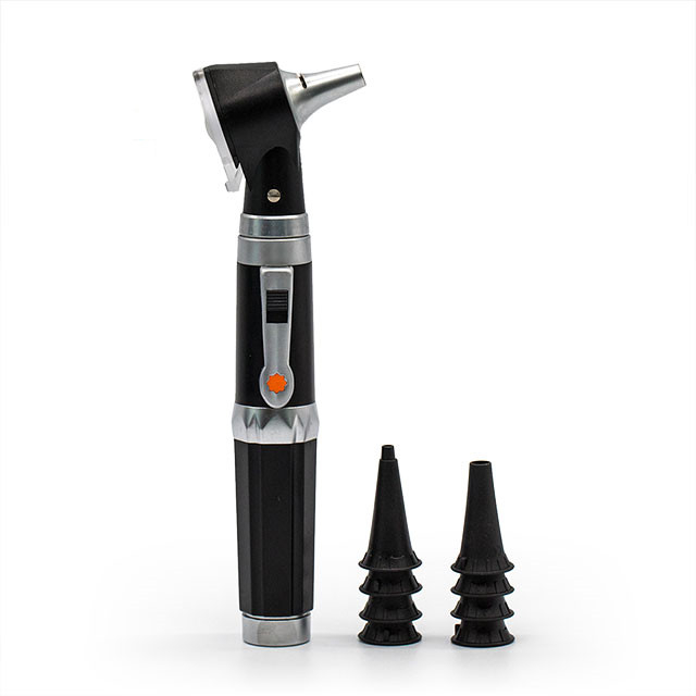 Otoscope professionnel optique du0026#39;oreille de fibre optique portative du0026#39;équipement diagnostique de la CE approuvé