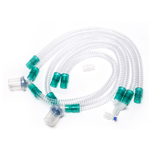 Circuit respiratoire du0026#39;anesthésie en carton ondulé jetable avec piège à eau pour ventilateur