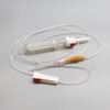 Ensemble de transfusion sanguine à aiguille Luer Lock jetable avec filtre à air