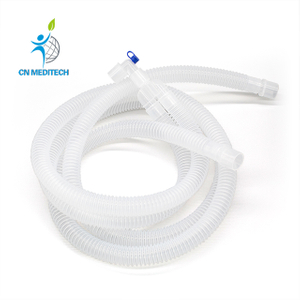 Circuit respiratoire d'anesthésie de circuit transparent en plastique jetable médical