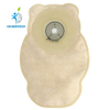 Sac de colostomie monobloc jetable médical vidable/fermé