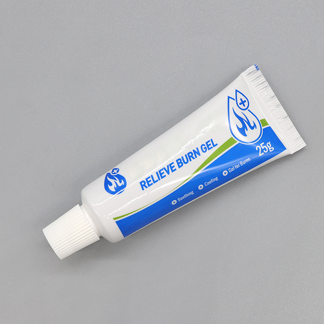 La pharmacie médicale d'hôpital de premiers secours de soin de brûlure soulagent le gel de brûlure de douleur de brûlure