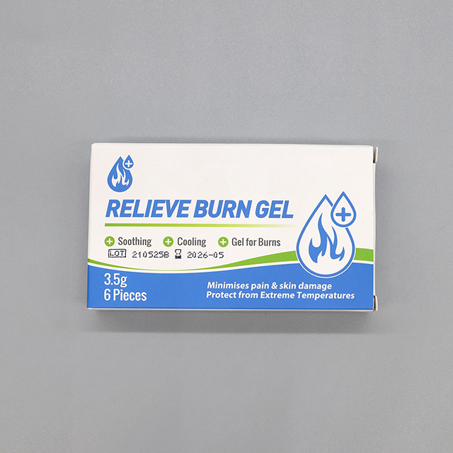 CNMEDITECH 3.5g Gel de pansement médical pour soins des brûlures soulage le Gel de brûlure lissant et rafraîchissant pour les cicatrices de brûlures