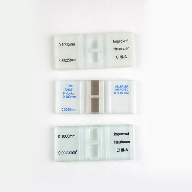 Hémocytomètre médical comptage de cellules sanguines Chambre Neubauer