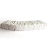 Plis de coton pliés jetables Laine de coton Zig Zag