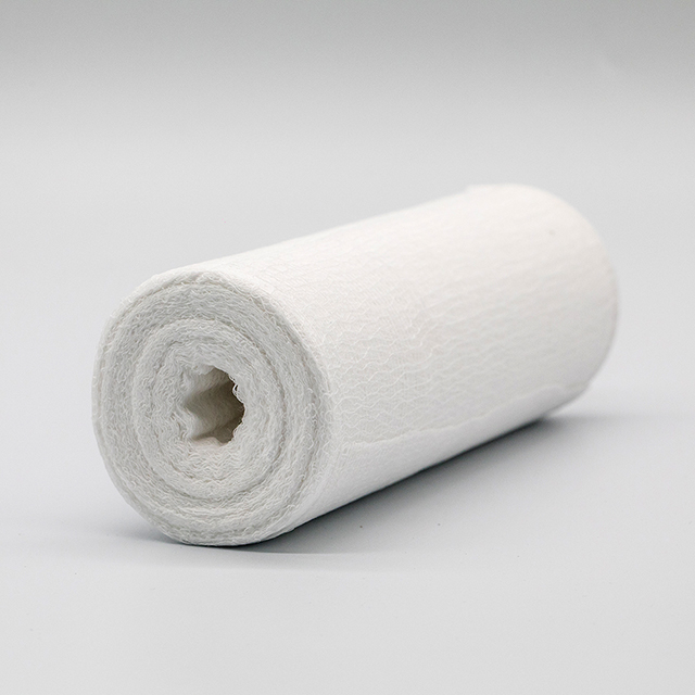 Rouleau de gaze de coton absorbant non stérile jetable