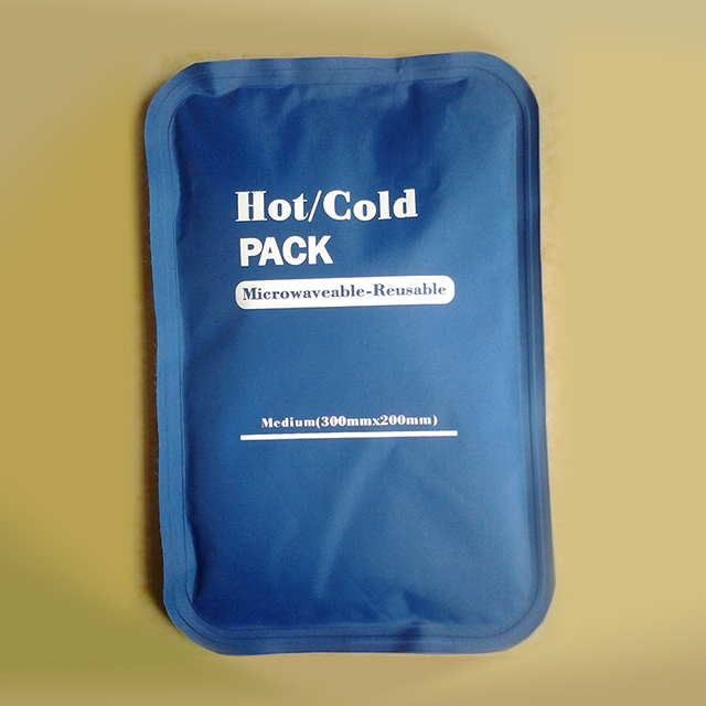 Pack de compresses chaudes et froides réutilisables pour thérapie au gel 