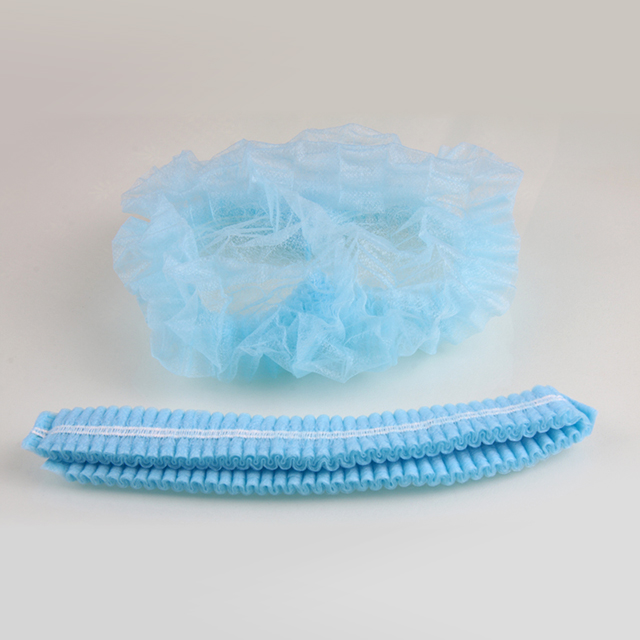 Casquette à clip respirante bouffante non tissée jetable en polypropylène
