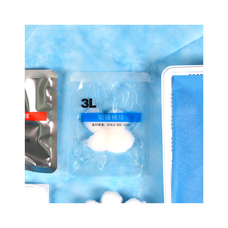 Kit stérile jetable de préparation de peau Kit médical chirurgical de préparation de peau