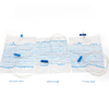 Sac de collecte d'urine adulte jetable sans sortie