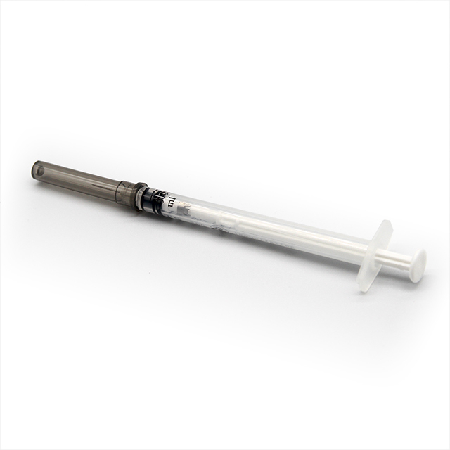 Seringue du0026#39;injection de vaccin en plastique jetable de 0,5 ml avec aiguille