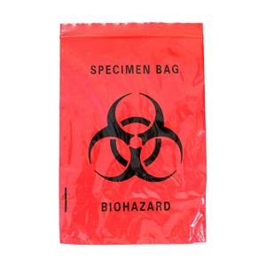 Sac du0026#39;échantillons en plastique médical jetable Biohazard