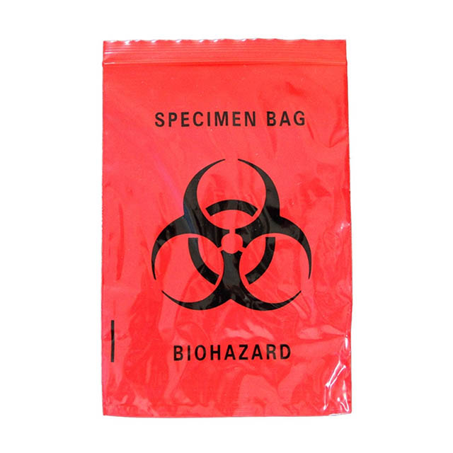 Sac du0026#39;échantillons en plastique médical jetable Biohazard