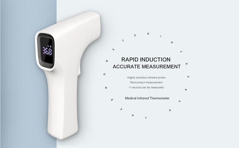 Thermom&egrave;tre de 800 frontales